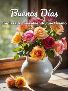 Frases lindas de buenos días para mi amor para mi amor