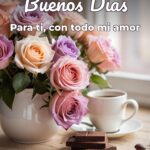 buenos días para ti, con todo mi amor