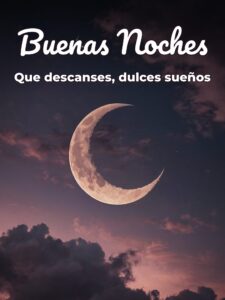 Frases lindas para buenas noches para celular