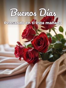 Frases lindas para buenos días para mi amor