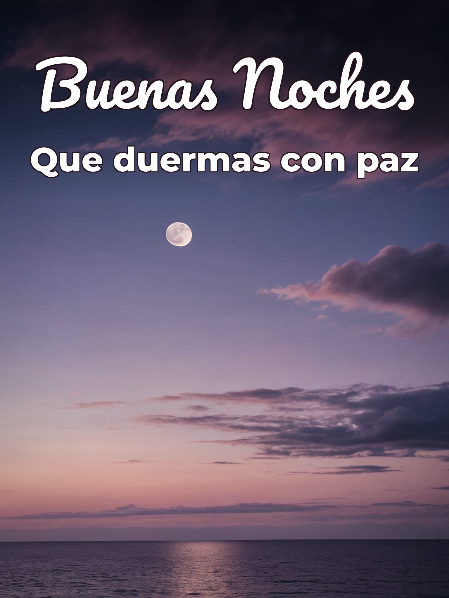 Frases lindas para decir buenas noches para WhatsApp