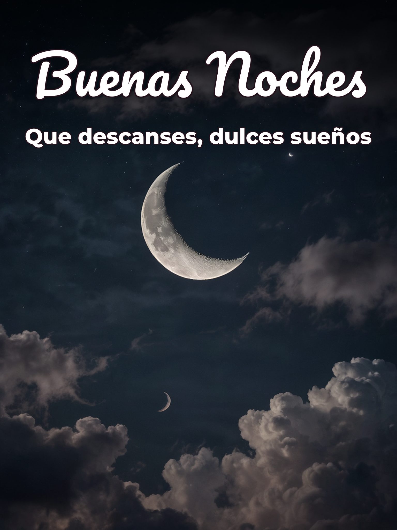 Frases lindas para desear buenas noches para celular