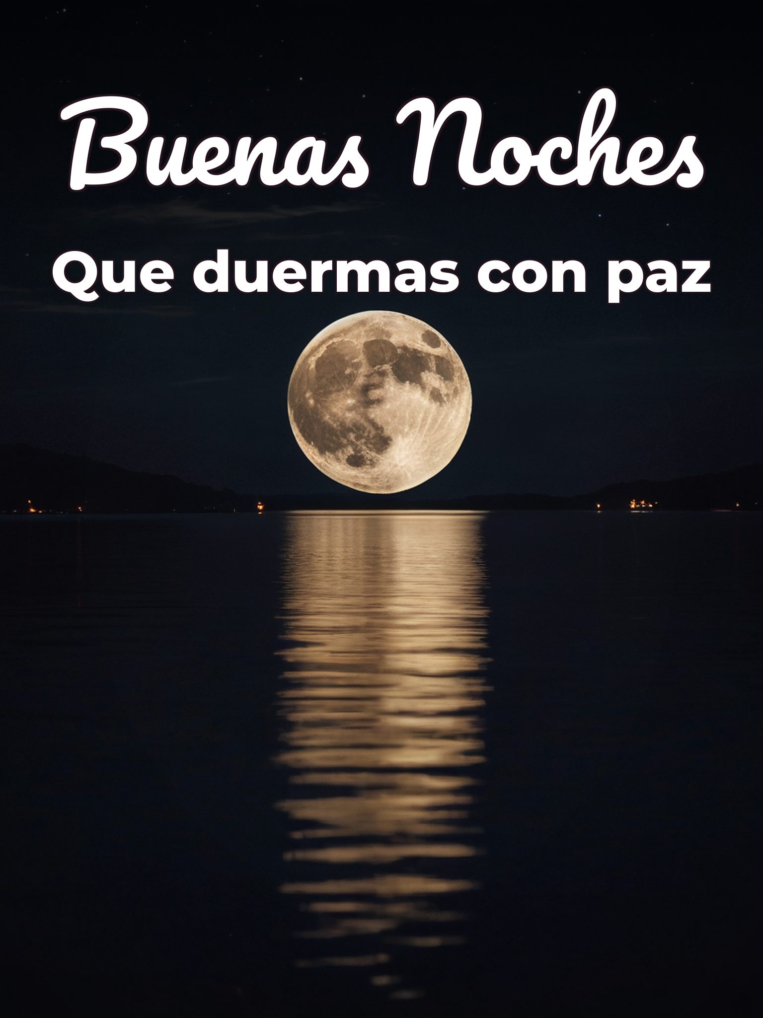 Frases lindas para desear buenas noches