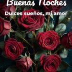 buenas noches dulces sueños, mi amor