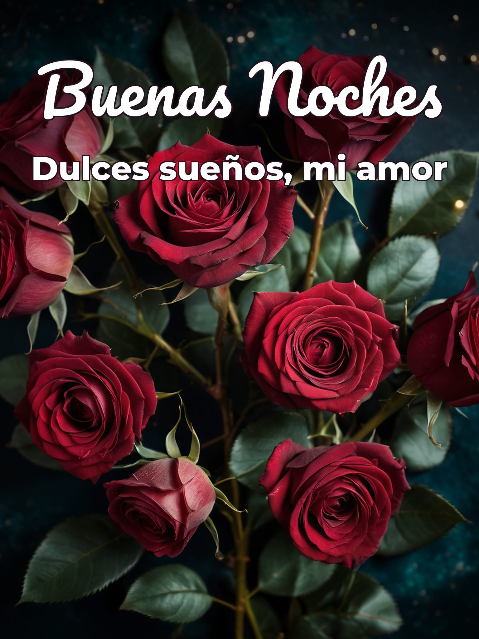 Frases lindas para mi novia de buenas noches para Facebook