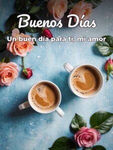 Frases nuevas de buenos días para mi amor