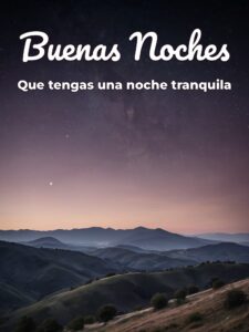 Frases para buenas noches