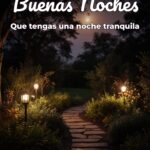 buenas noches que tengas una noche tranquila