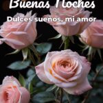 buenas noches dulces sueños, mi amor