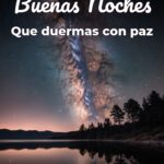 buenas noches que duermas con paz