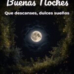 buenas noches que descanses, dulces sueños
