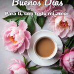 buenos días para ti, con todo mi amor