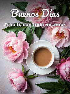 Frases para buenos días amor para Facebook