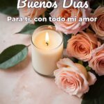 buenos días para ti, con todo mi amor