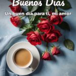 buenos días un buen día para ti, mi amor