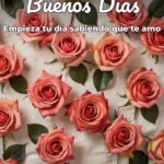 buenos días empieza tu día sabiendo que te amo