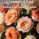 buenos días para ti, con todo mi amor