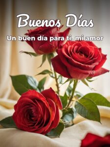 Frases para dar buenos días a mi amor para WhatsApp