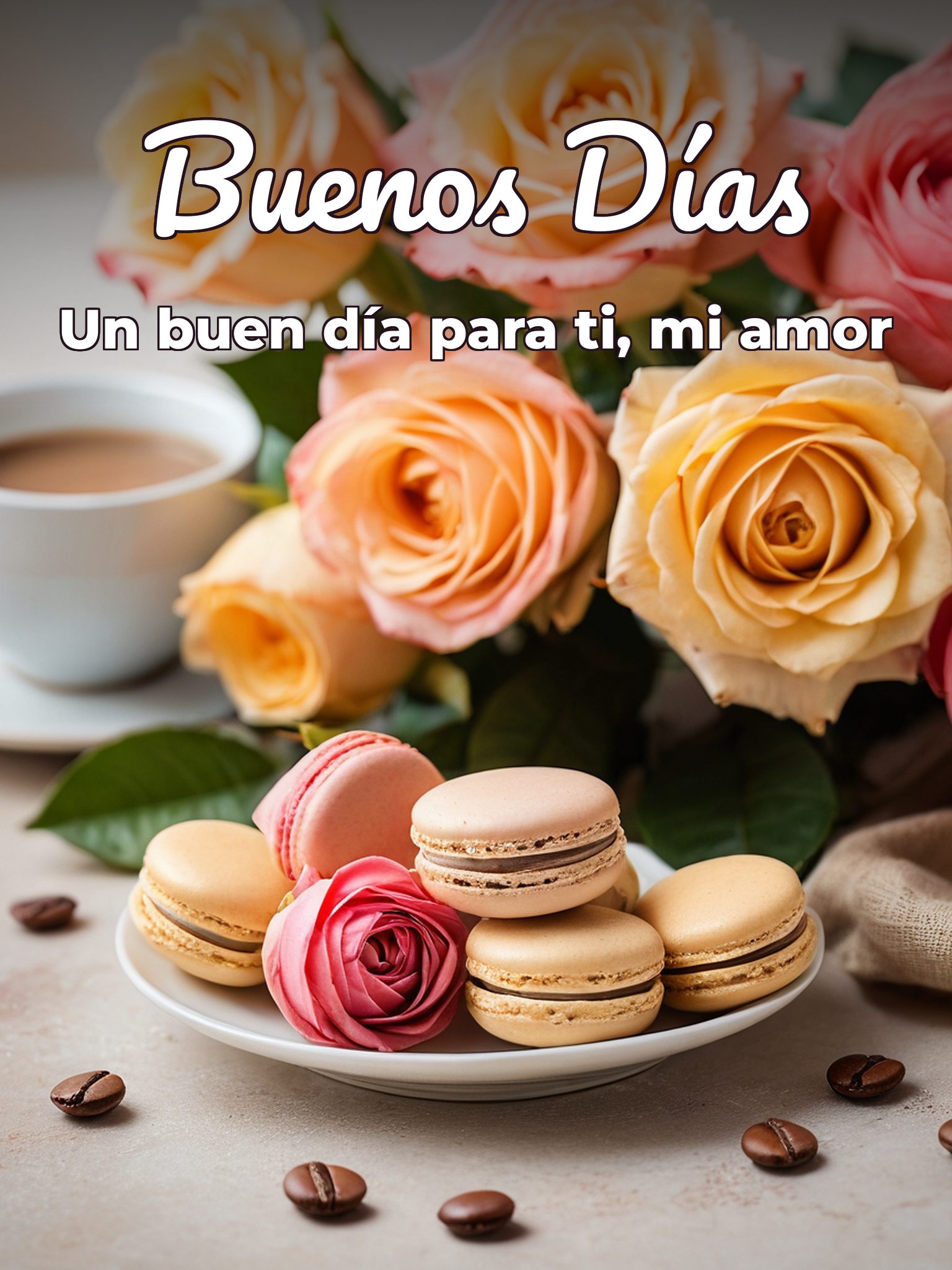 Frases para dar buenos días a mi amor