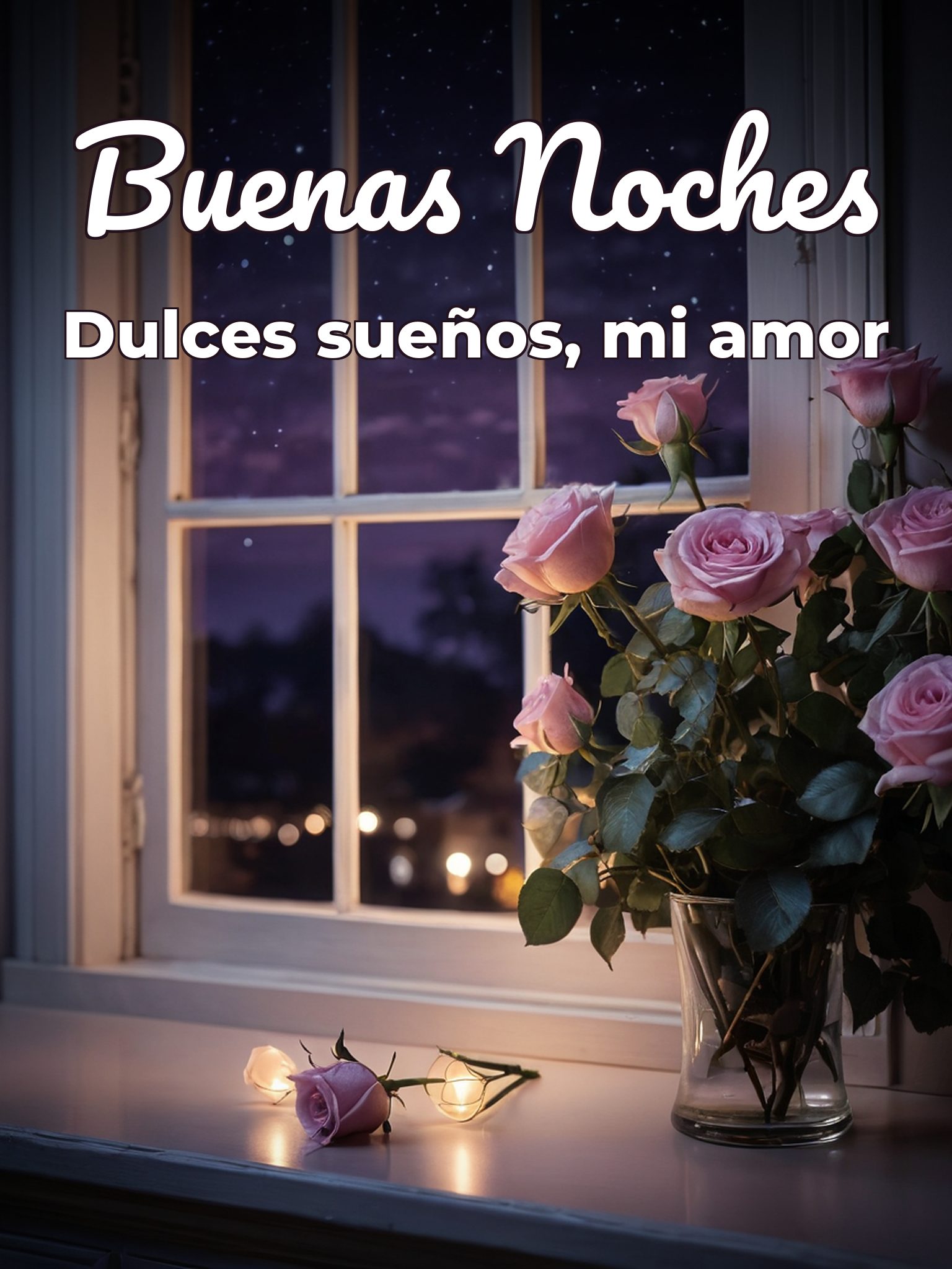 Frases para dar las buenas noches a mi novia para WhatsApp