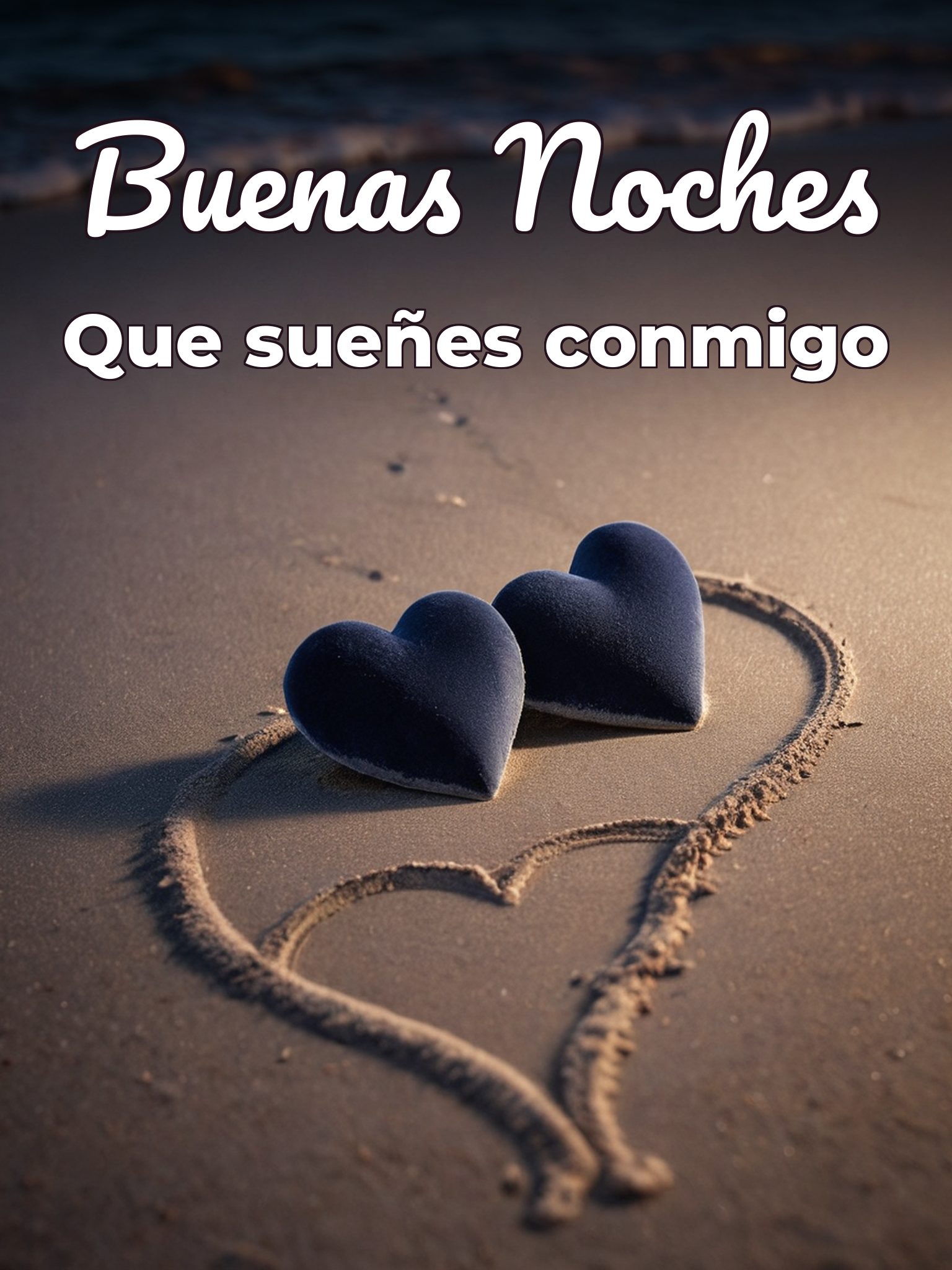 Frases para dar las buenas noches a tu amor para celular