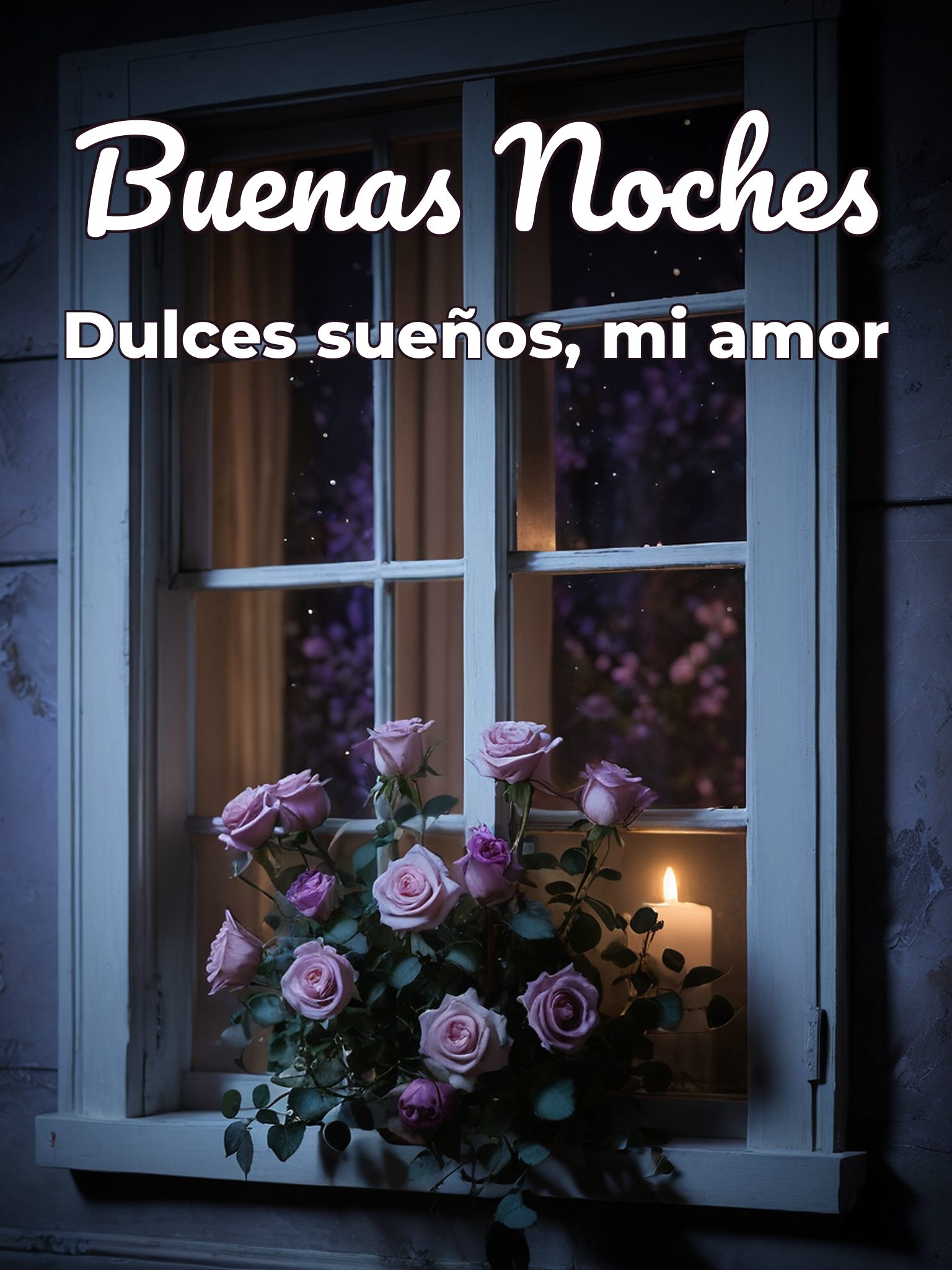 Frases para dar las buenas noches a tu amor para WhatsApp