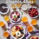 buenos días que hoy sea un gran día