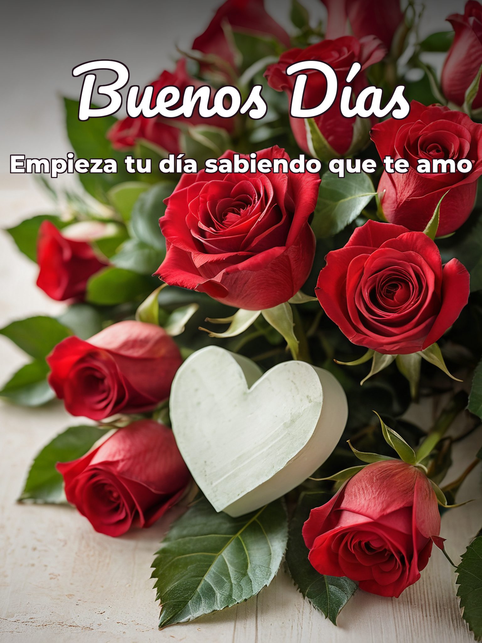 Frases para dar los buenos días a mi amor para celular