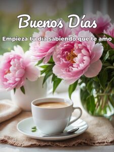 Frases para dar los buenos días a mi amor para Facebook