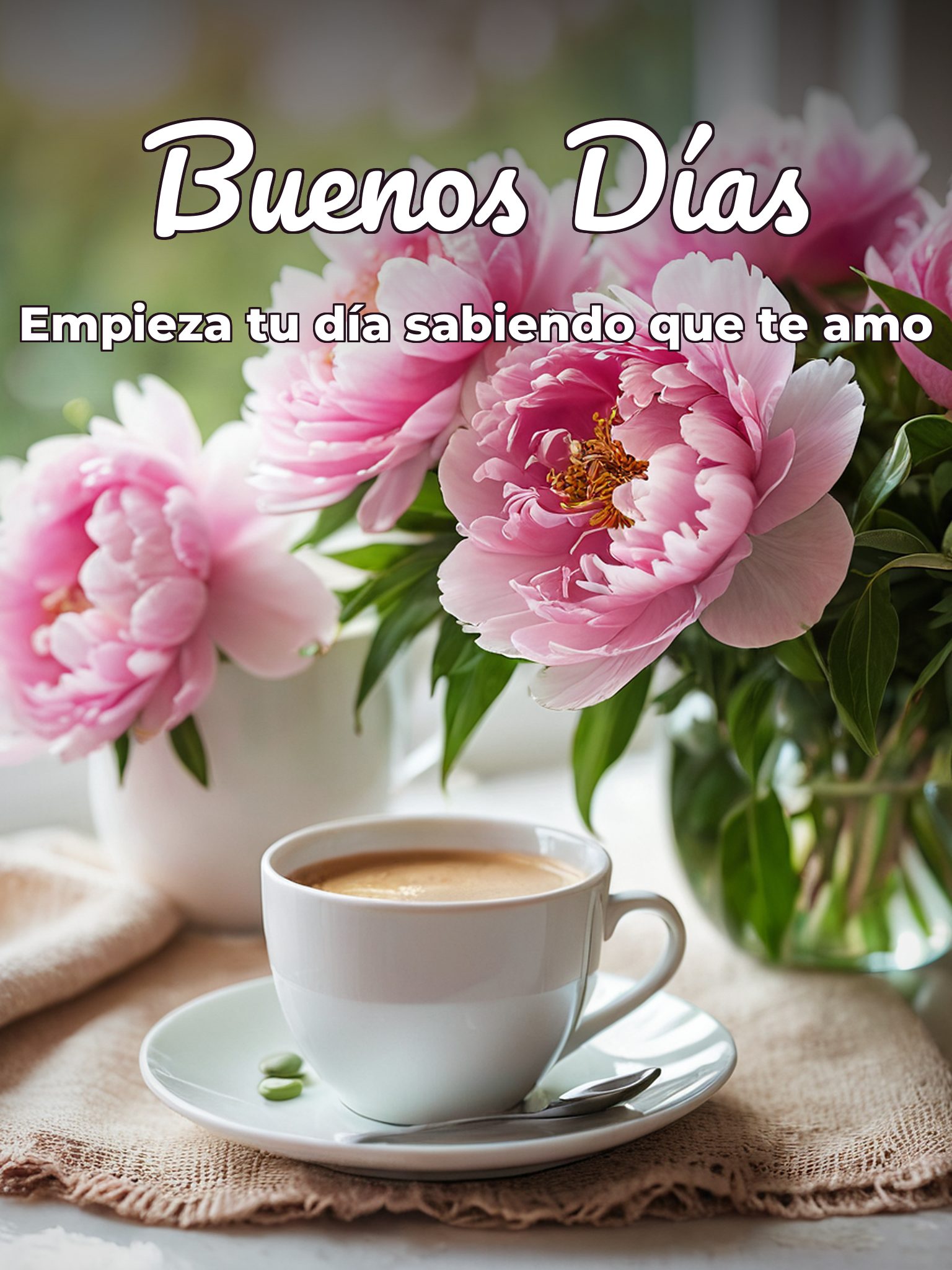 Frases para dar los buenos días a mi amor para Facebook