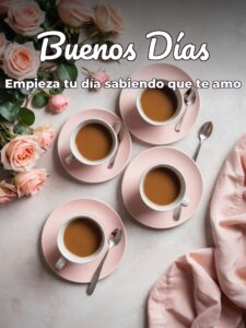 Frases para dar los buenos días a mi amor para WhatsApp