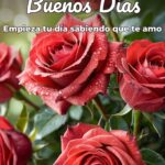 buenos días empieza tu día sabiendo que te amo