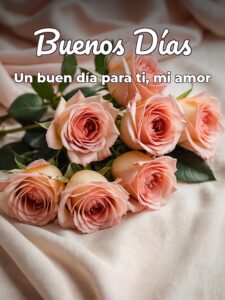 Frases para dar los buenos días a mi novia para WhatsApp
