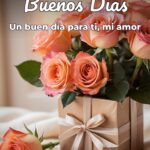 buenos días un buen día para ti, mi amor