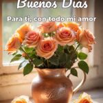 buenos días para ti, con todo mi amor