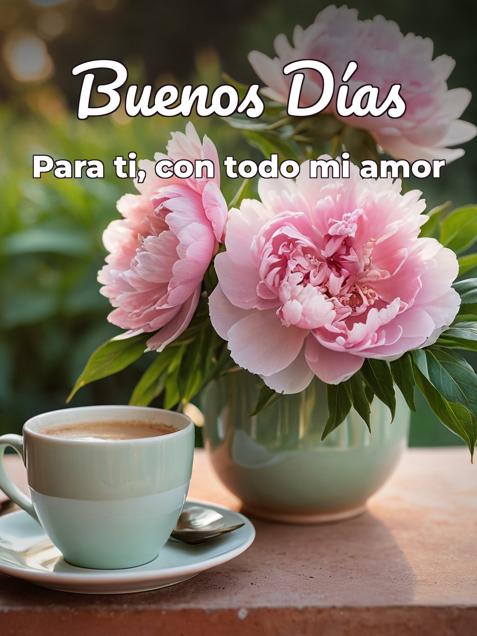 Frases para dar los buenos días a tu novia para celular