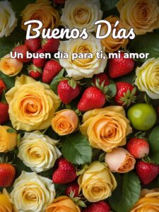 Frases para dar los buenos días a tu novia para Facebook