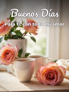 Frases para dar los buenos días a tu novia para mi amor