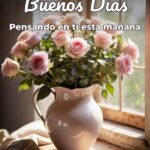 buenos días pensando en ti esta mañana