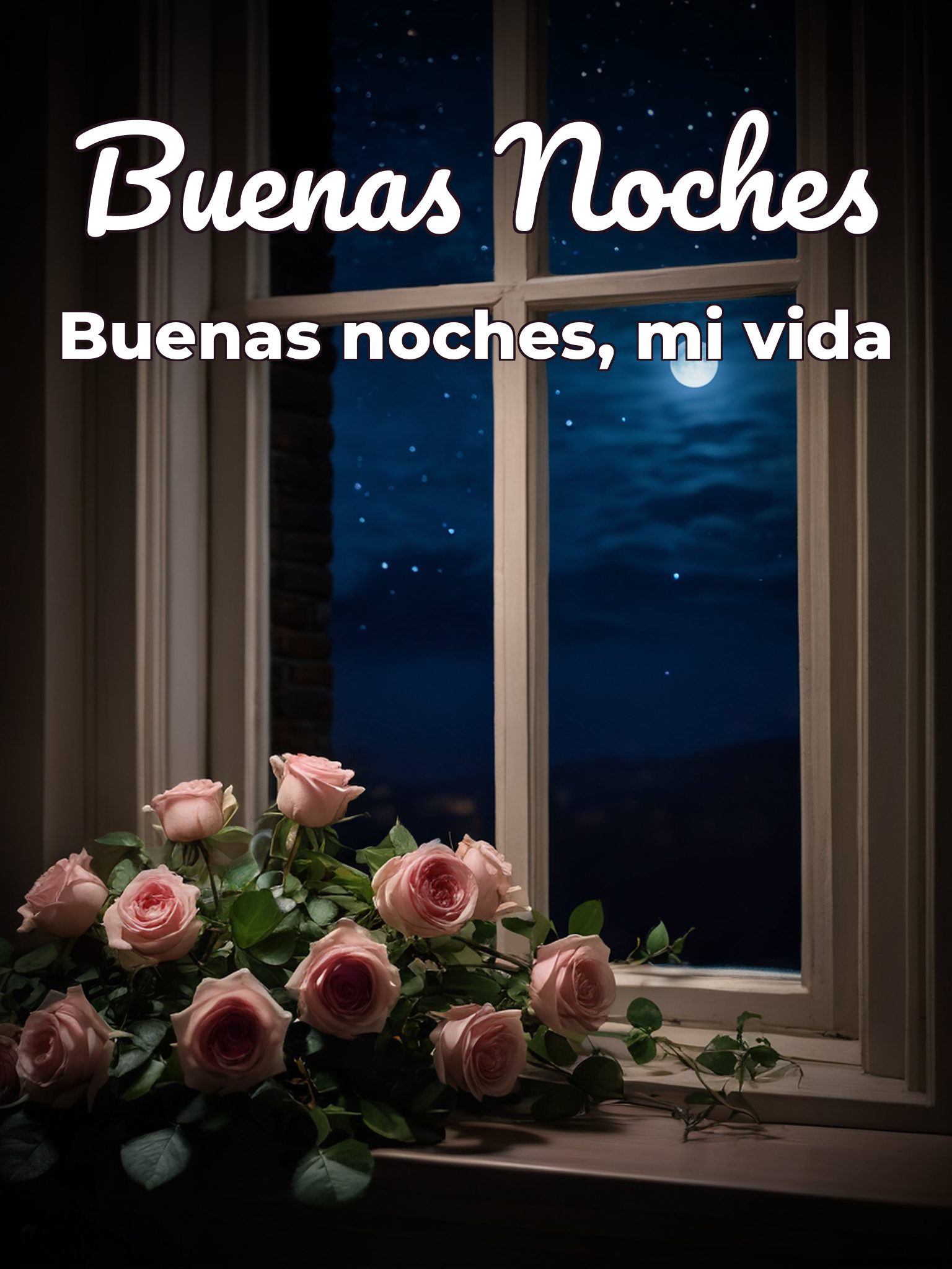 Frases para darle las buenas noches a mi novia para WhatsApp