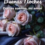 buenas noches dulces sueños, mi amor