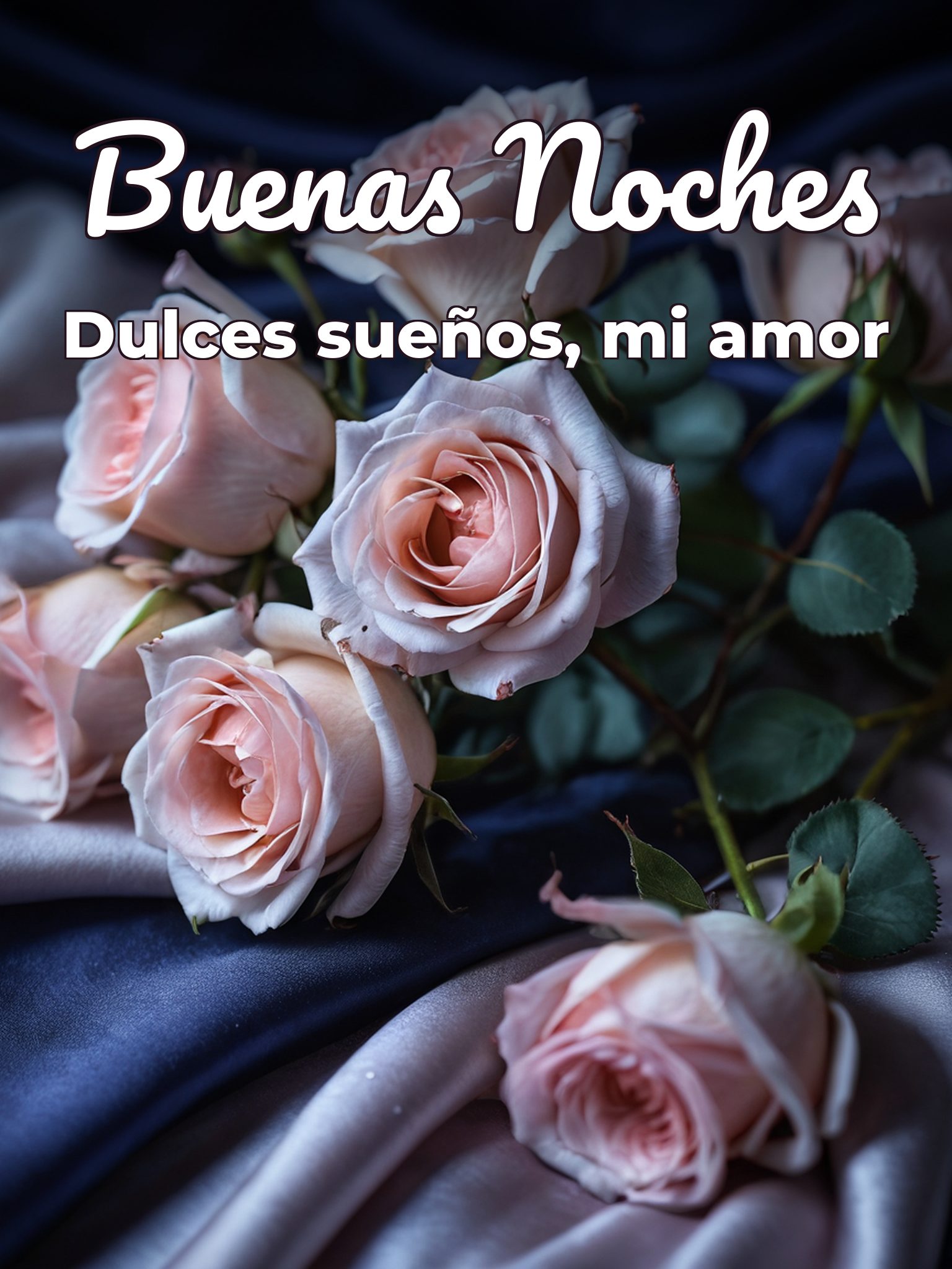 Frases para decir buenas noches a mi novia para Facebook