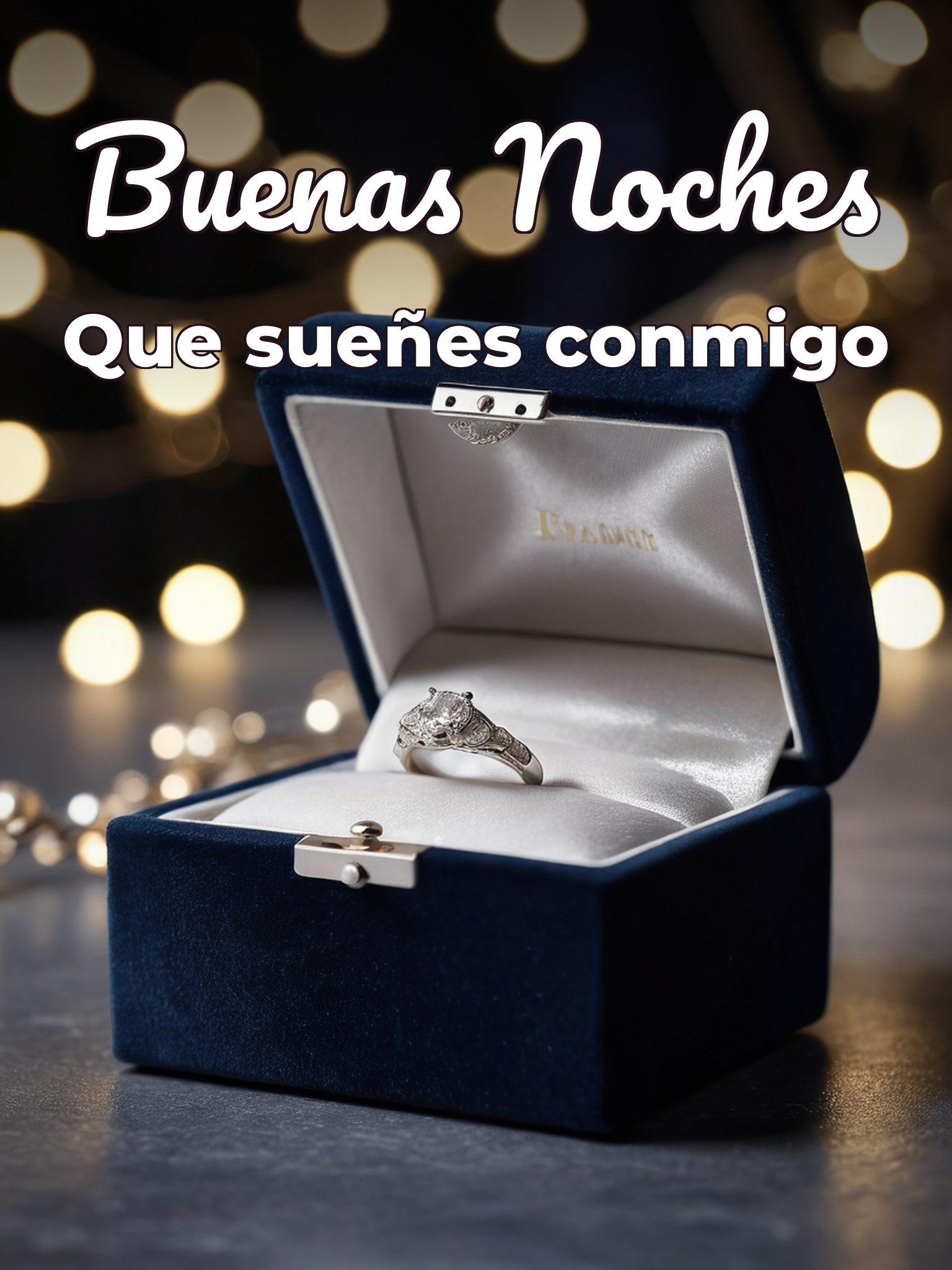 Frases para decir buenas noches a mi novia para WhatsApp