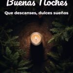 buenas noches que descanses, dulces sueños