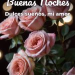 buenas noches dulces sueños, mi amor