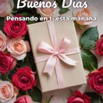 buenos días pensando en ti esta mañana