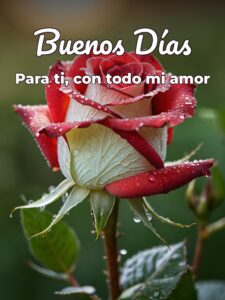 Frases para decir buenos días amor para WhatsApp