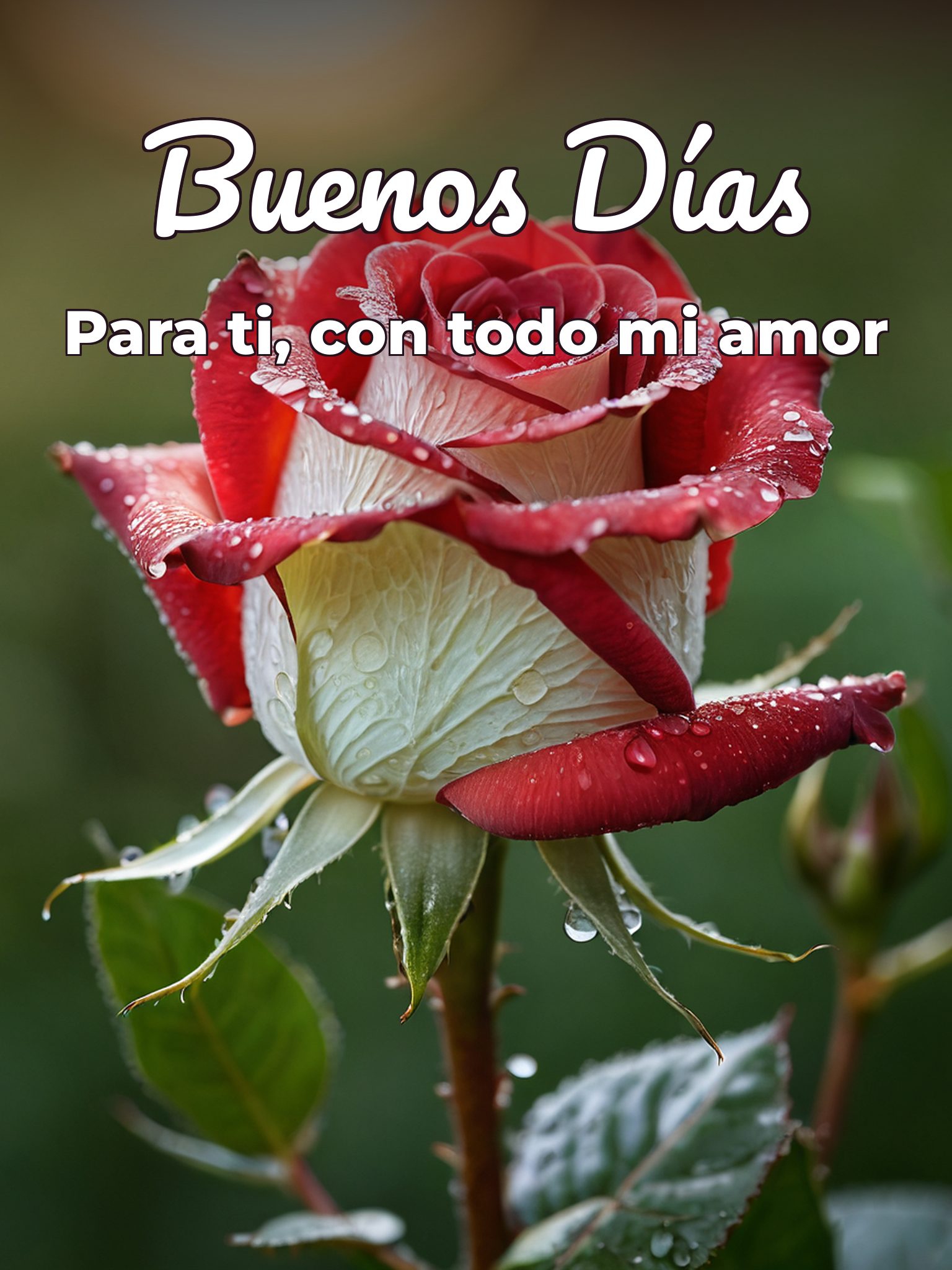 Frases para decir buenos días amor para WhatsApp