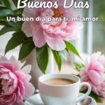 buenos días un buen día para ti, mi amor