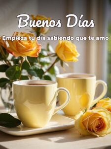 Frases para decir buenos días mi amor para mi amor